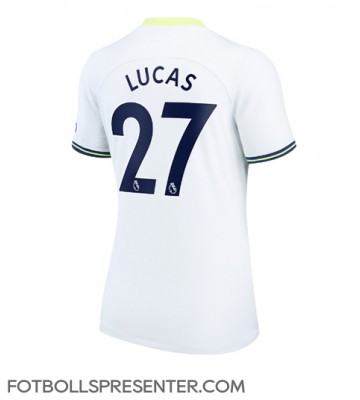 Tottenham Hotspur Lucas Moura #27 Hemma Matchtröja Dam 2022-23 Kortärmad
